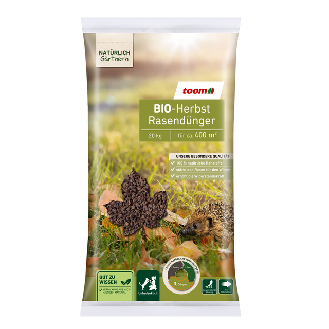 toom Bio-Herbstrasendünger 20 kg