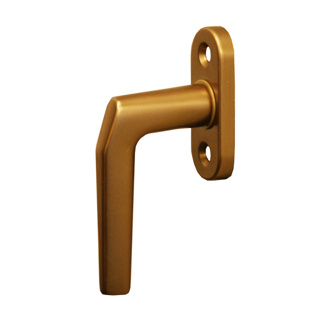 Fenstergriff Aluminium gold