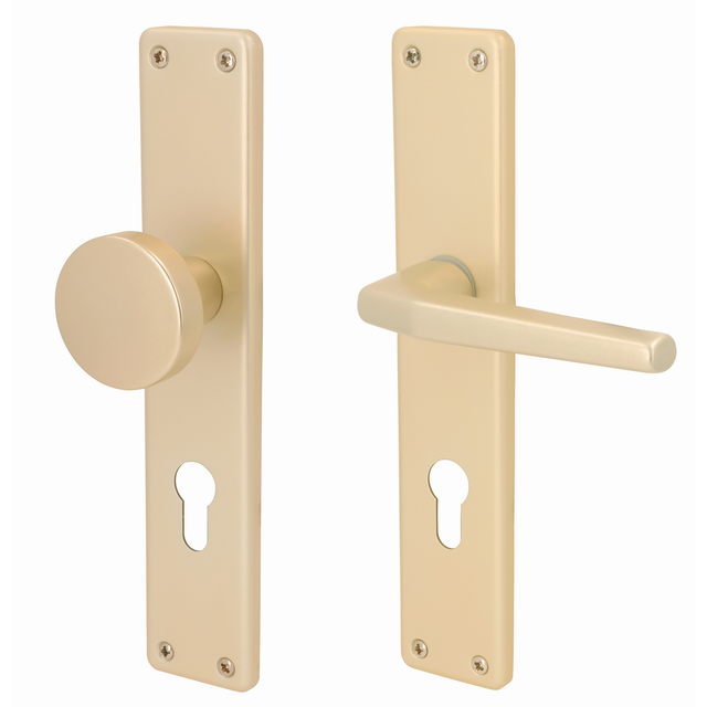 Alpertec Langschildgarnitur 'Tanja' Aluminium F2