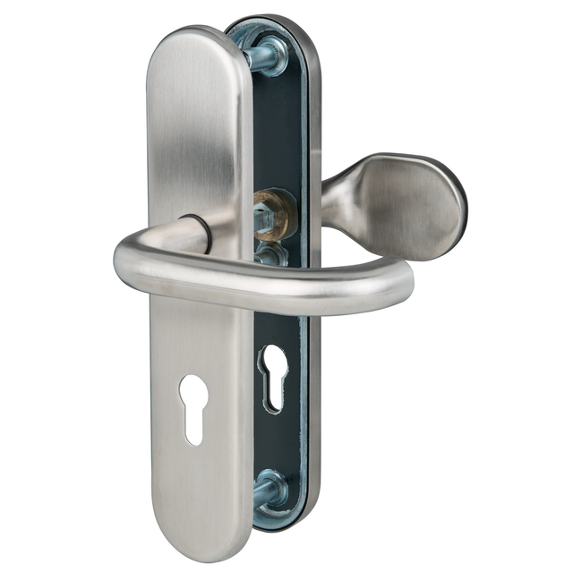Alpertec Sicherheitsgarnitur 'Toronto' Edelstahl 92 mm