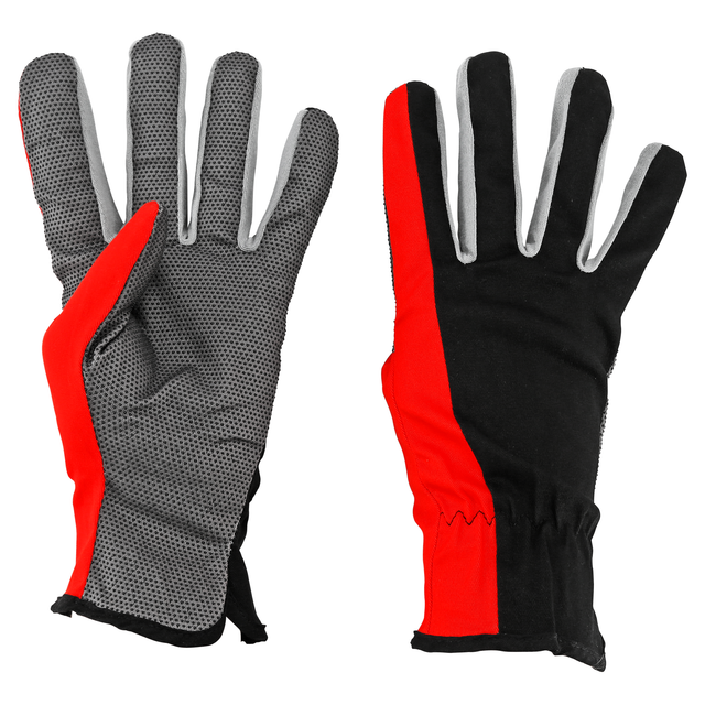 B1 Universalhandschuhe schwarz/rot Gr. 9