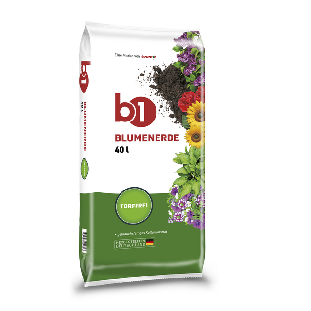 B1 Blumenerde torffrei 40 l