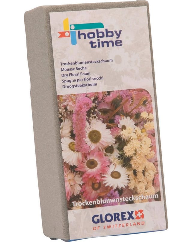 Glorex Trockenblumen-Steckschaumblock