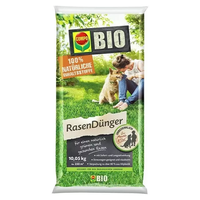 Compo Bio-Rasendünger 10,05 kg für 250 m²
