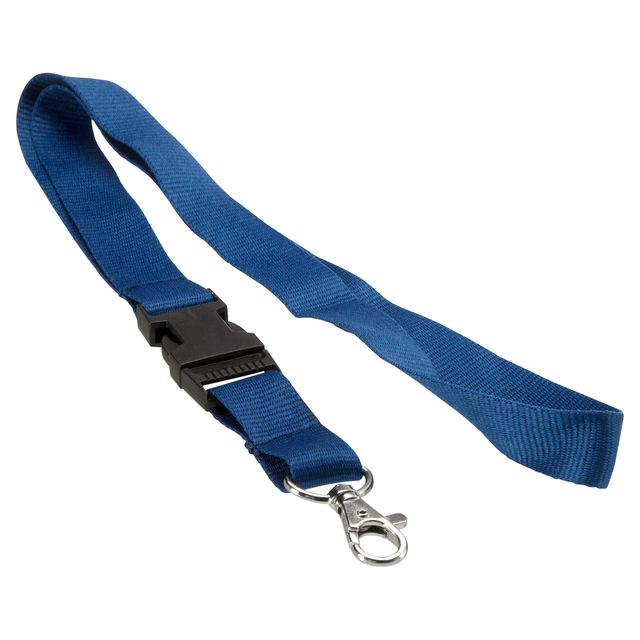 Schlüsselband blau 60 cm
