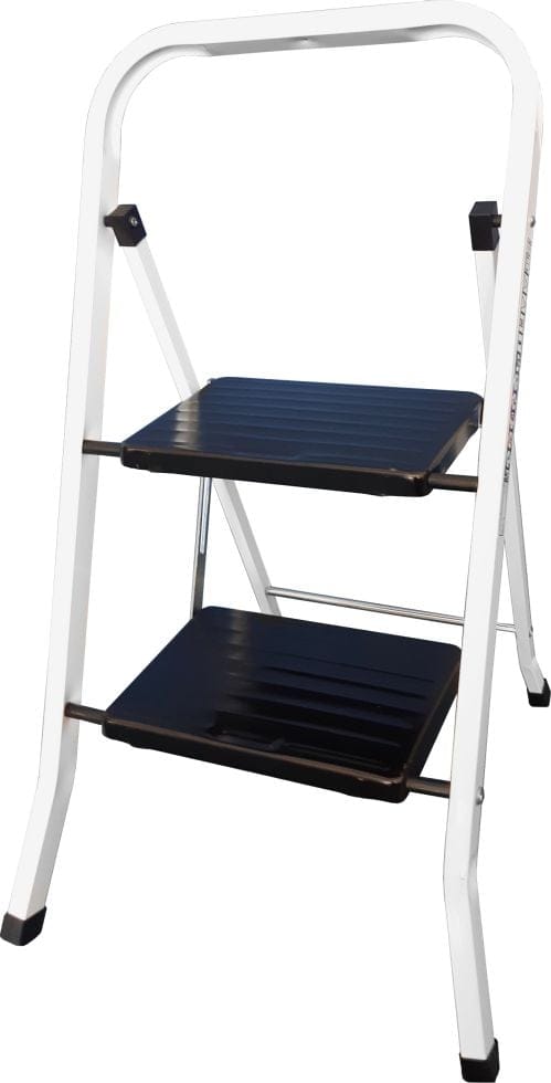 Elkop Trittleiter 2 Stufen, grau 88 cm