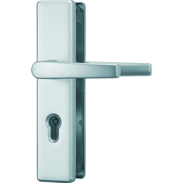 ABUS Schutzbeschlag KLN314 mit 2 Drückern 72 mm
