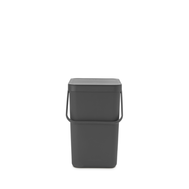 Brabantia Abfallsammler 'Sort & Go' grau 25 Liter