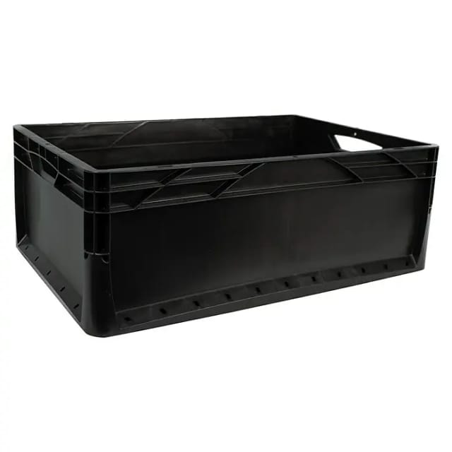 Surplus Systems Eurobox geschlossen schwarz 60 x 40 x 22 cm 42 l