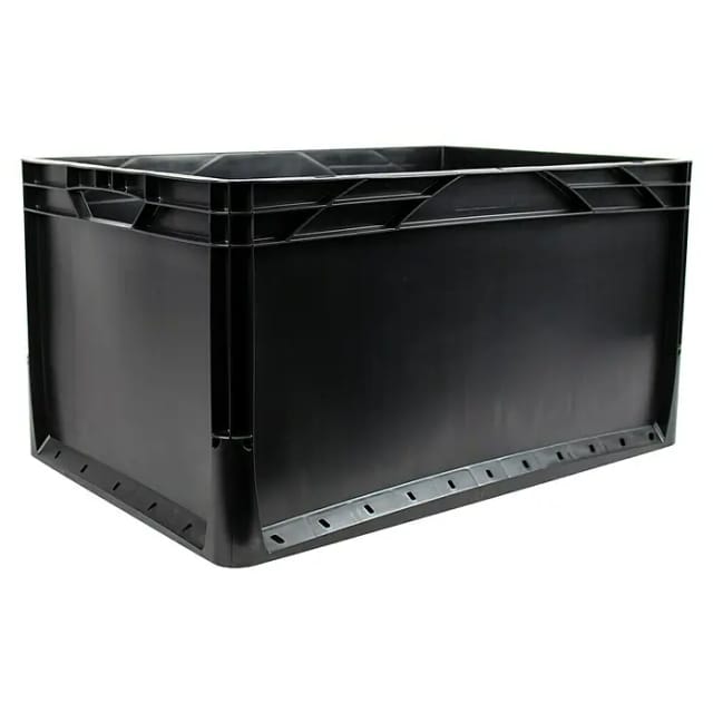 Surplus Systems Eurobox geschlossen schwarz 60 x 40 x 32 cm 62 l