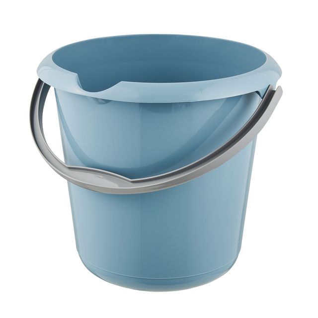 Keeeper Eimer mit Ausguss 'Mika' nordic blue Ø 30 x 28 cm 10 l