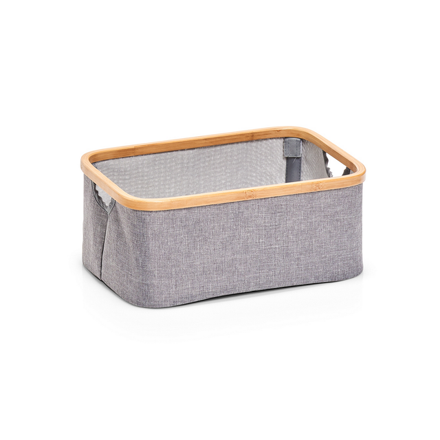Zeller Aufbewahrungskorb grau 38 x 18 x 26 cm
