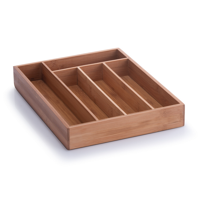 Zeller Besteckkasten naturfarben 34 x 5 x 26 cm