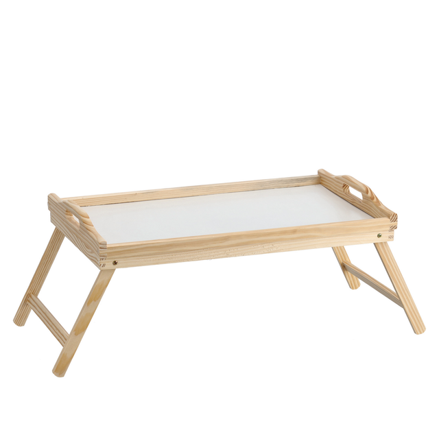 Zeller Bett-Tablett naturfarben 50 x 24,5 x 30 cm