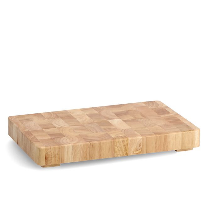 Zeller Hackblock naturfarben 42 x 5,5 x 27 cm