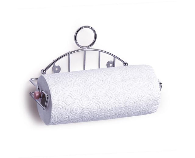 Zeller Küchenrollenhalter silberfarben 30 x 16 x 13 cm