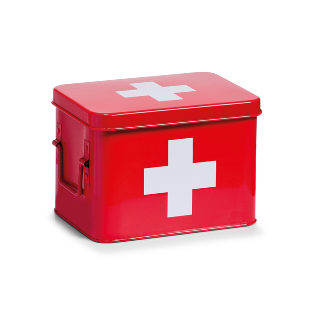 Zeller Medizinbox rot 22,5 x 15,5 x 16,5 cm