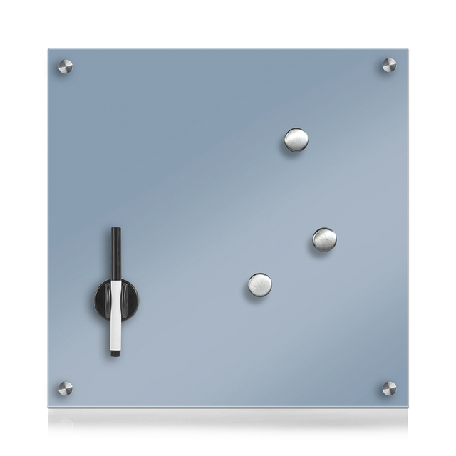 Zeller Memoboard hellblau 40 x 40 x 1,6 cm