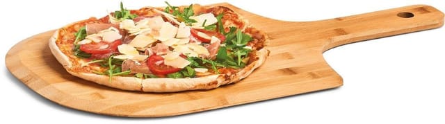 Zeller Pizzabrett naturfarben 53,5 x 1,2 x 30,5 cm