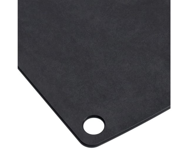 Zeller Schneidebrett 'Eco' schwarz 29,8 x 0,6 x 21,5 cm
