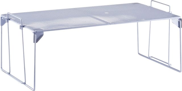 Zeller Universalregal silber 43 x 15,5 x 25,5 cm