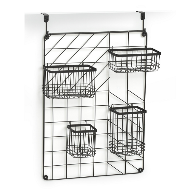 Zeller Organizer schwarz 12 x 60,3 x 46 cm