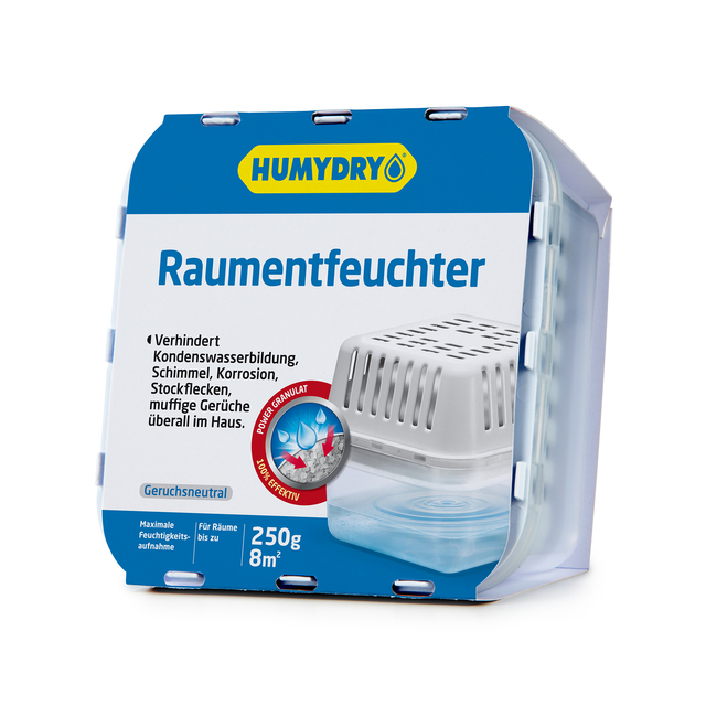 Humydry Raumentfeuchter weiß 250 g für 8 m²