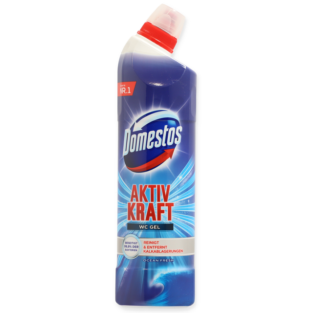 Domestos WC-Reiniger 'Kraft Aktiv' Ocean Fresh 750 ml