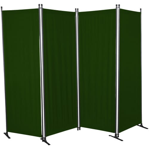 Angerer Freizeitmöbel Paravent 4-teilig Bezug Polyethylen grün 165 x 228 cm