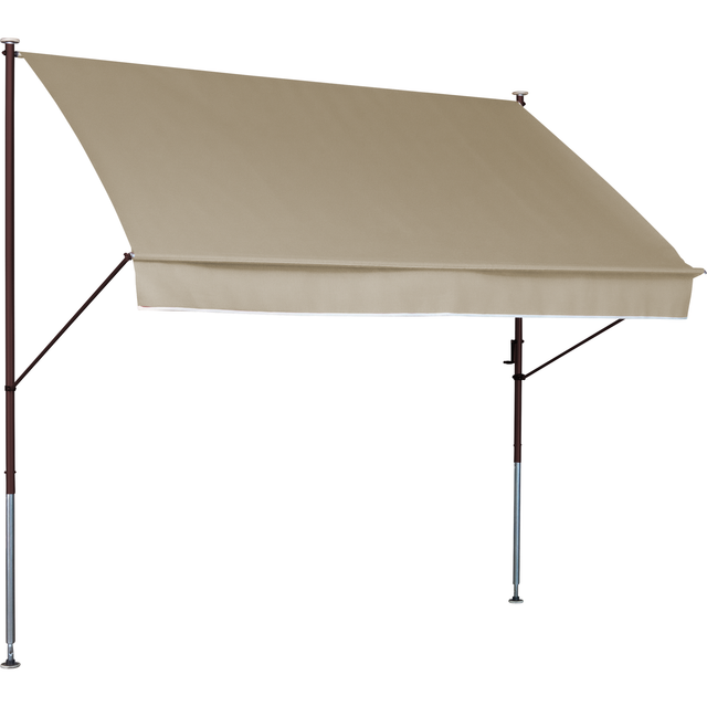 Angerer Freizeitmöbel Klemmmarkise 'Style' mit Volant/wasserabweisend 200 x 150 cm
