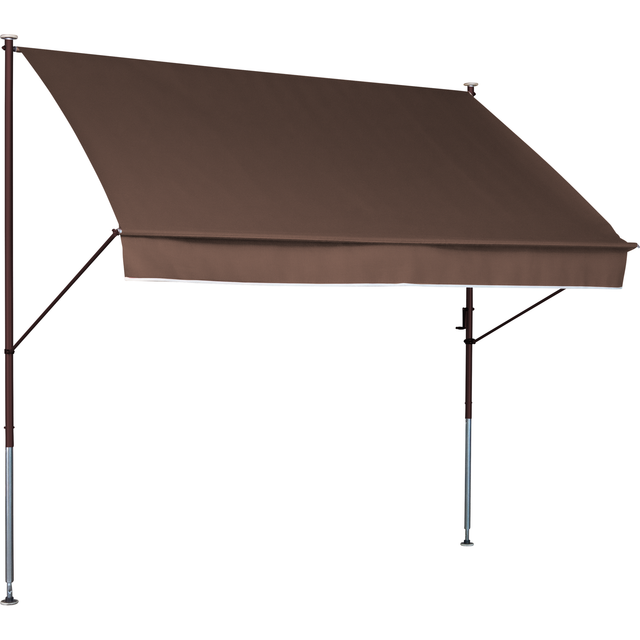 Angerer Freizeitmöbel Klemmmarkise 'Style' mit Volant/wasserabweisend 350 x 150 cm
