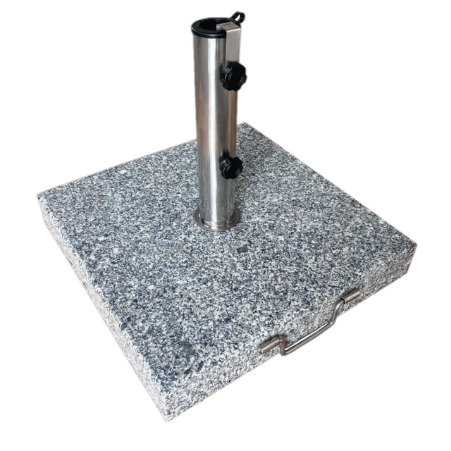 toom Schirmständer für Schirmmast mit Ø 38 - 48 mm Granit 45 x 45 x cm