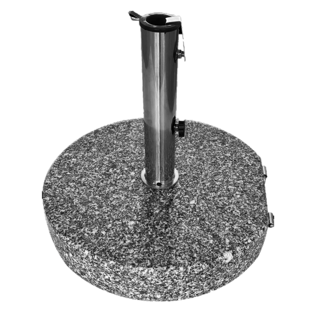 toom Schirmständer für Schirmmast mit Ø 38 - 48 mm Granit Ø 45 cm