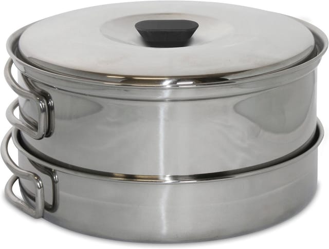 Enders Camping-Topfset 'Culina' Edelstahl 3-teilig