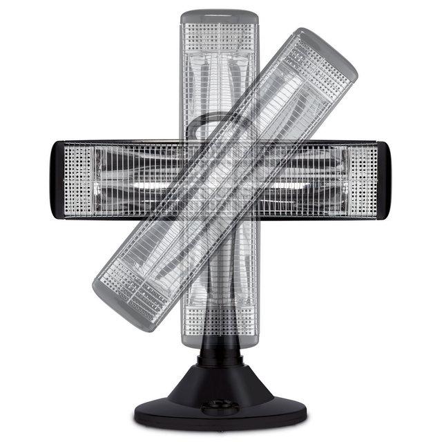 Enders Elektro-Heizstrahler 'Florenz' Kunststoff, 450 W/900 W, Ø 32 x 77,5 cm