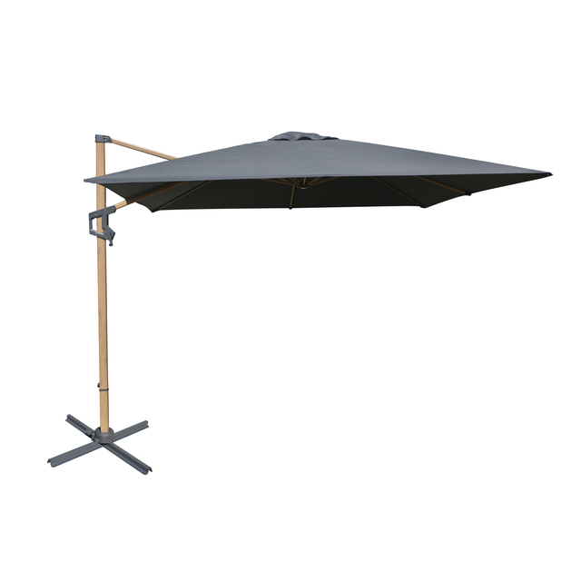 toom Ampelschirm 'Ibiza' drehbar/knickbar 300 x 300 cm