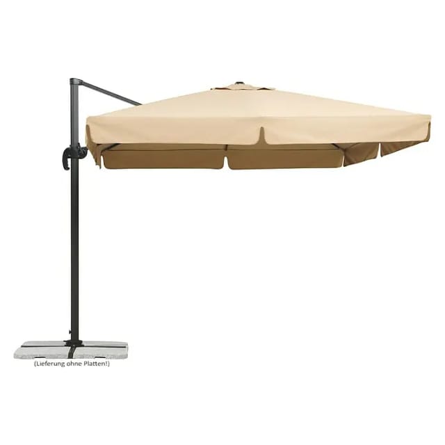 Schneider Ampelschirm 'Rhodos' neigbar/drehbar 300 x 300 cm