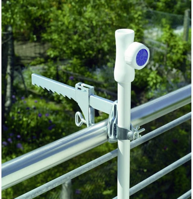 Schneider Balkonschirmklammer Stahl für Schirmmast mit Ø 32 mm
