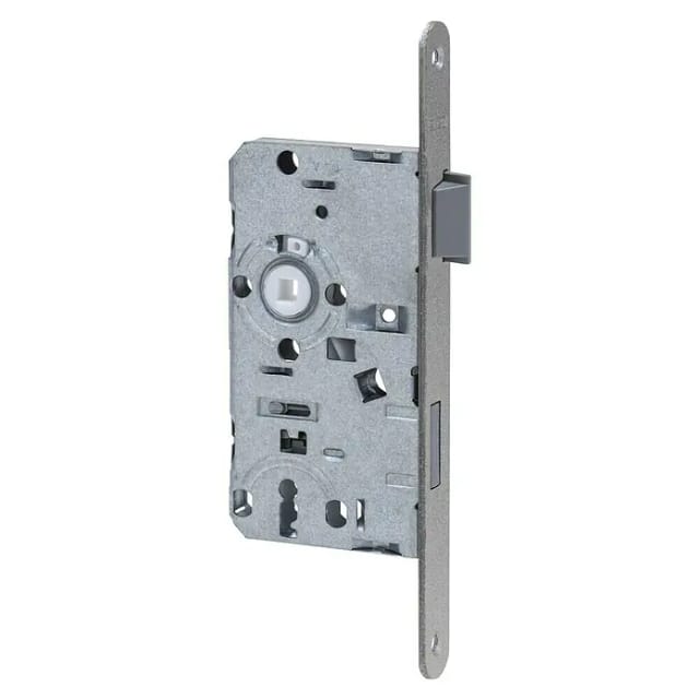 ABUS Einsteckschloss 'ES BB' rechts silber 55/72 mm Buntbart