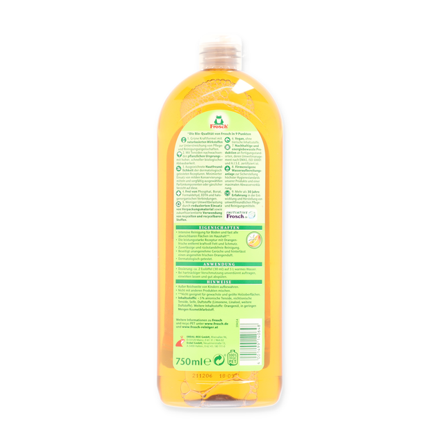 Frosch Universalreiniger Orange 750 ml