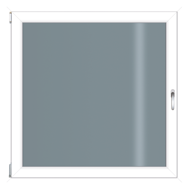 Roro Kunststofffenster 1000 x 1000 mm weiß DIN links