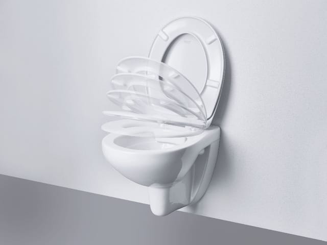 Grohe Wand-WC spülrandlos 'Bau Ceramic' inklusive WC-Sitz weiß