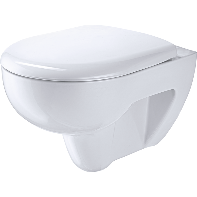 Geberit Wand-WC spülrandlos 'Renova' inklusive WC-Sitz weiß