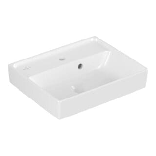 Villeroy & Boch Handwaschbecken eckig 'Collaro' weiß 45 x 14,5 x 37 cm