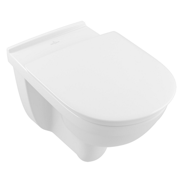 Villeroy & Boch Wand-WC spülrandlos 'ViCare' inklusive WC-Sitz weiß