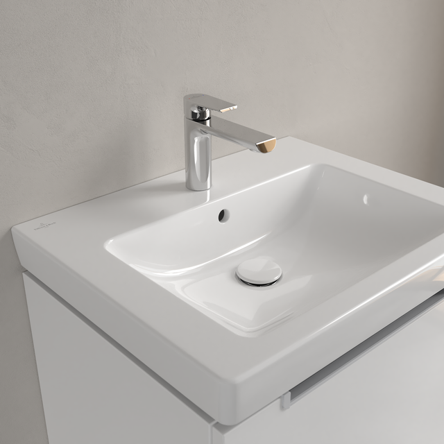 Villeroy & Boch Einbauwaschbecken 'Subway 2.0' weiß 60 x 15,5 x 47 cm