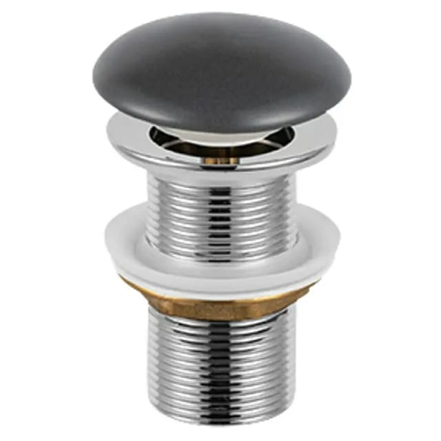 Vereg Ablaufventil ohne Staufunktion matt dark grey