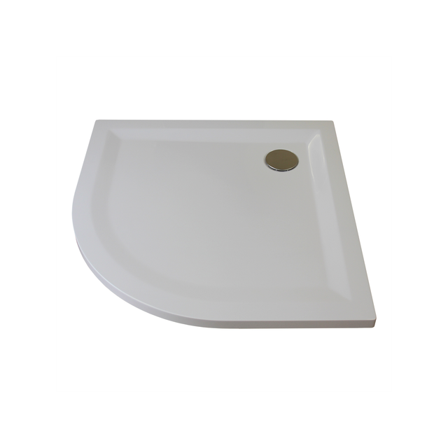 Breuer Duschwanne 'Flat Line Design' 80 x 80 cm, r 50 cm weiß