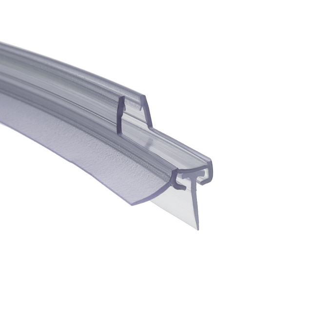 Schulte Wasserabweisprofil 'MasterClass/Garant' gebogen transparent 60 cm 2 Stück