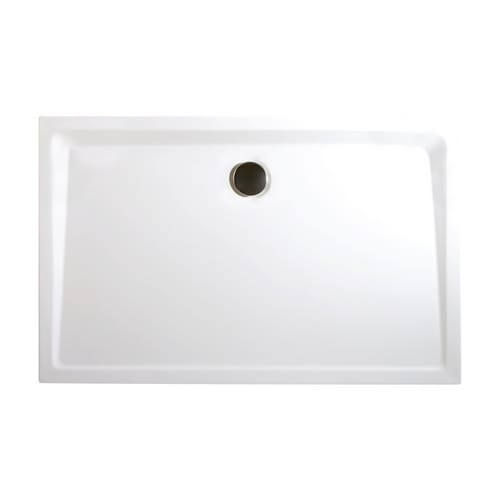 Schulte Duschwanne, Sanitäracryl, extra-flach, rechteckig, 120 x 90 x 3,5 cm